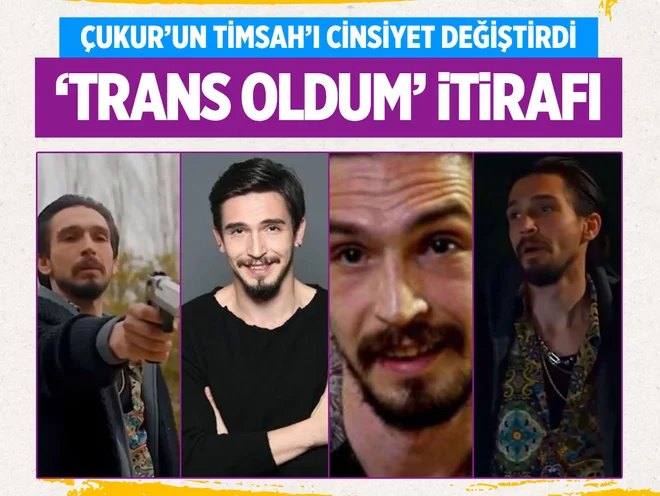 Çukur'un 'Timsah'ı cinsiyet değiştirdi 'travesti oldum' diyen Ahmet Melih Yılmaz kimdir nereli?