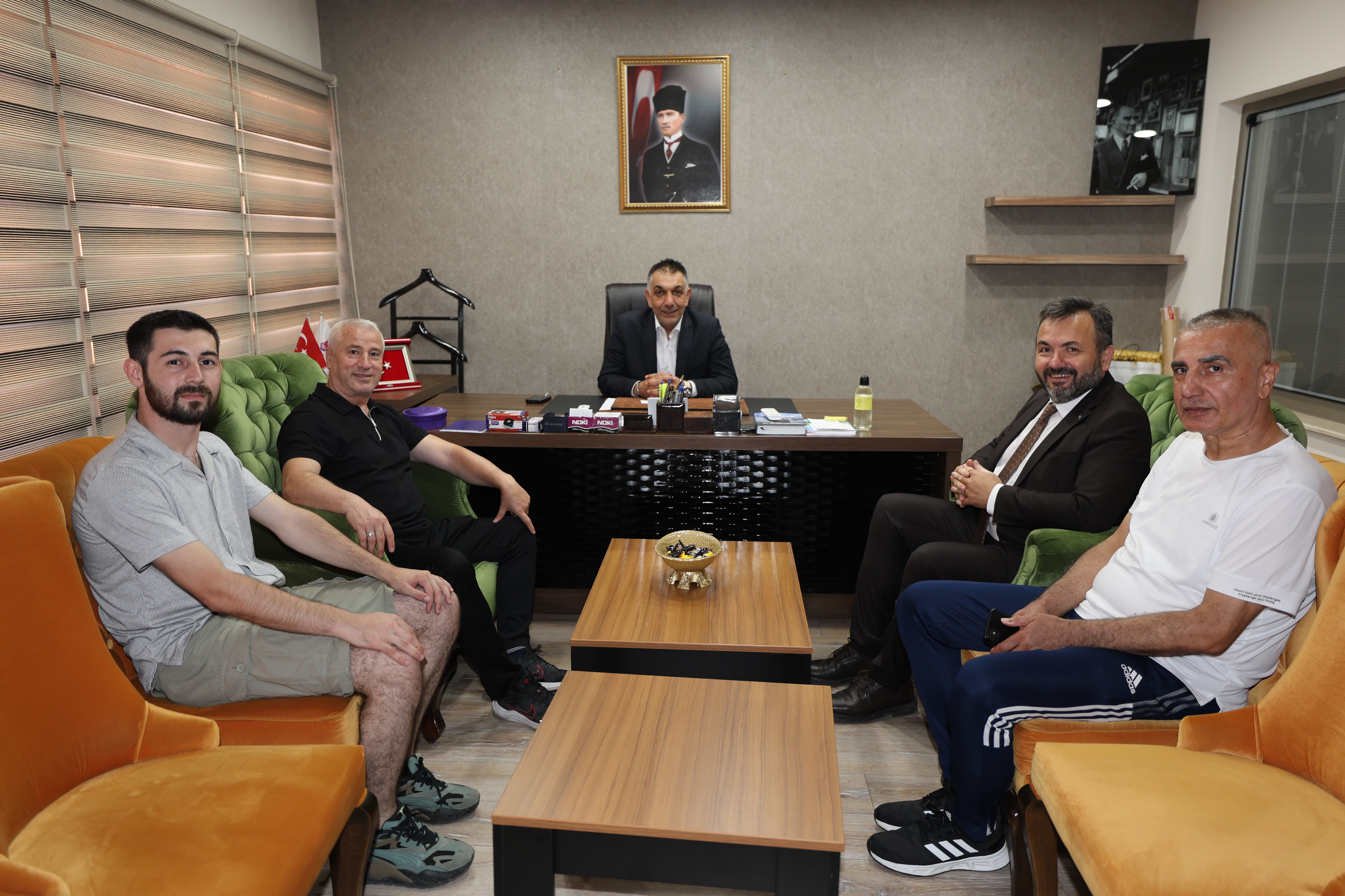 Türkiye Karate Federasyonu Başkanı Manisa'da  Ziyarette Bulundu!