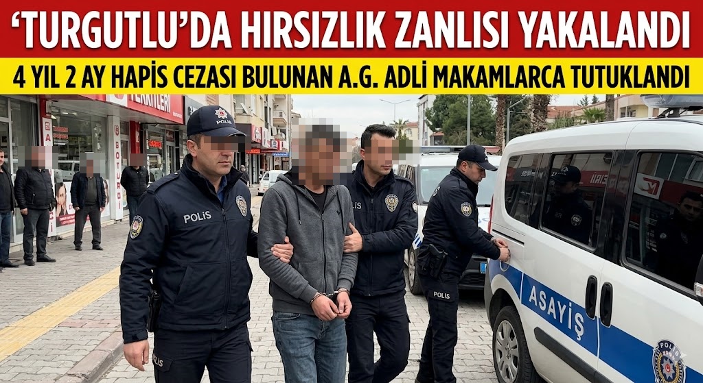 MANİSA'DA FİRARİ HÜKÜMLÜ YAKALANDI