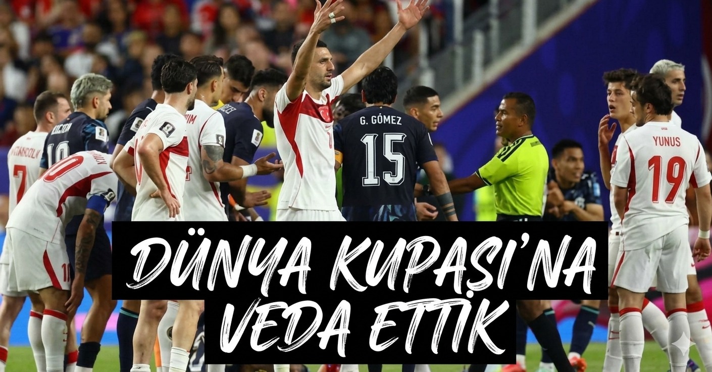 Dünya Kupası’na veda ettik
