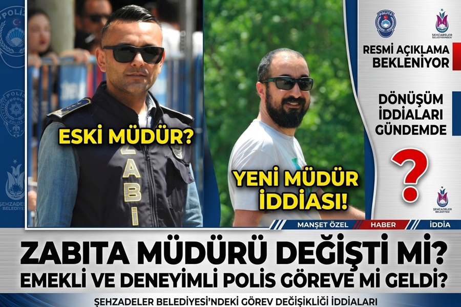 Şehzadeler Belediyesi’nde Kapsamlı Görev Değişimi İddiası: 7 Müdür Görevden Alındı Mı?